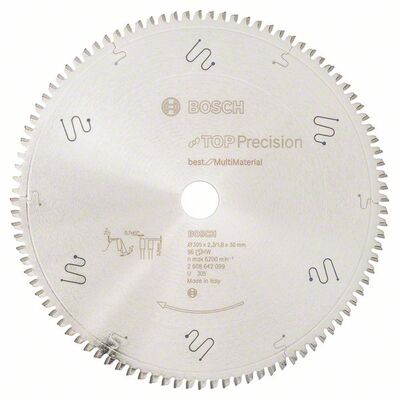 BOSCH Pílový list do okružnej píly Top Precision Best for Multi Material 305 x 30 x 2,3 mm, 96
