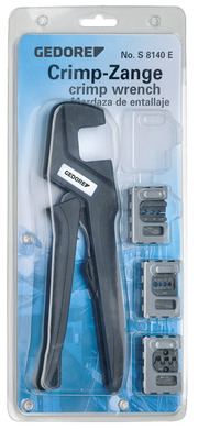 GEDORE S 8140 E Sada klieští na lisovanie ELECTRONIC 4-dielna