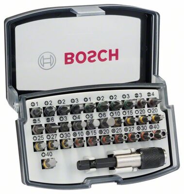 BOSCH 2607017319 - 32 részes. csavarbit készlet