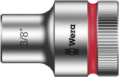 WERA 8790 HMC Nástrčná hlavice Zyklop, upínacia časť 1/2", 3/8" x 37 mm