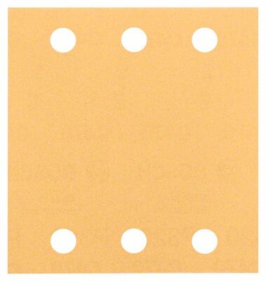 BOSCH Brúsny list C470, 10-kusové balenie 115 x 107 mm, 240