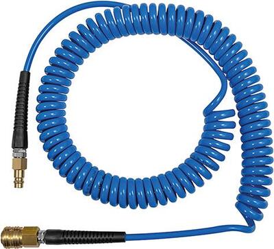Hadica špirálová pneu 8mm NW 7,2 7,5 M PU modrá RIEGLER