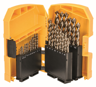 DeWALT FÚRÓ KÉSZLET HSS6 COBALT 29 MŰHELY DT4957