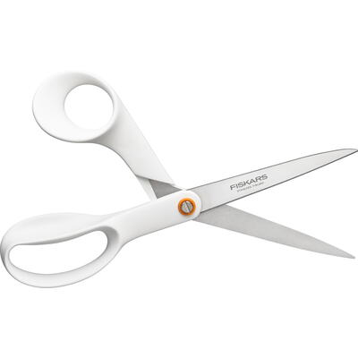 FISKARS Nožnice univerzálne biele, 21 cm | 1020412