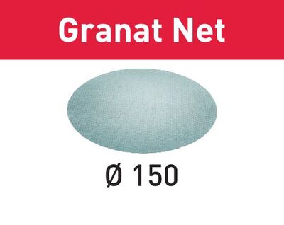 FESTOOL Sietové brúsne prostriedky STF D150 P240 GR NET/50 Granat Net