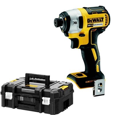 DeWALT DCF887NT - Rázový uťahovač 18 V XR - bez batérie v kufri TSTAK