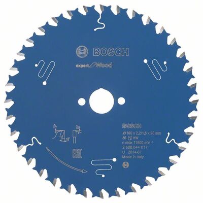 BOSCH 2608644017 - Pílový kotúc Expert for Wood 160 x 20 x 2,2 mm, 36
