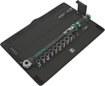 WERA Click-Torque C 3 Set 2 na skrutkovanie do betónu, 40-200 Nm, 11-dielny