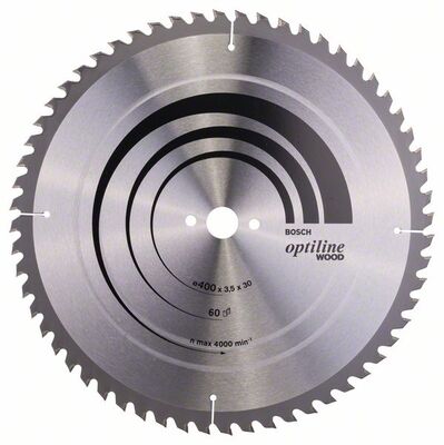 BOSCH Pílový kotúc Optiline Wood 400 x 30 x 3,5 mm, 60