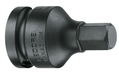GEDORE IN K 19 12 Nástavec do kľúča rázového 1/2" vnútorný šesťuholník 12 mm