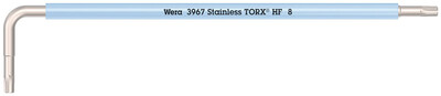WERA 3967 SXL HF Zástrčný kľúč TORX® Multicolour s pridržiavacou funkciou, dlhý, nerezová oceľ, TX 8 x 90