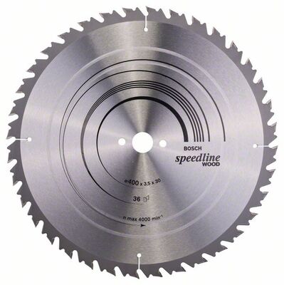 BOSCH 2608640684 - Pílový kotúc Speedline Wood 400 x 30 x 3,5 mm, 36