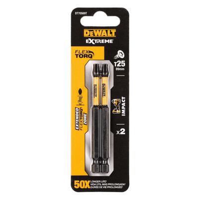 DeWALT T25-ös csavarhúzó bit 85 mm (2 db)
