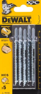 DeWALT LIST PÍLOVÝ 100MM DREVO A PLAST DO 60MM 5ks DT2211