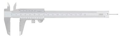 FORTIS Meradlo posuvné 150/0,02mm páčka guľatý DIN862 Fortis