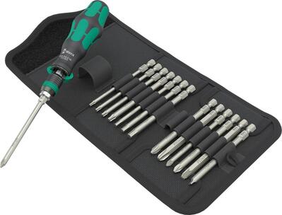 WERA Bitový set Kraftform Kompakt s ráčnou 15-dielny Wera