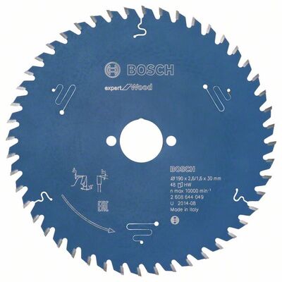 BOSCH 2608644049 - Pílový kotúc Expert for Wood 190 x 30 x 2,6 mm, 48