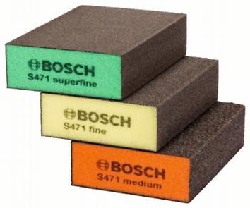 BOSCH 2608621253 - 3-dielna súprava brúsnych špongií