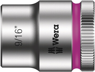 WERA 8790 HMB Nástrčná hlavice Zyklop, upínacia časť 3/8", 9/16" x 29 mm