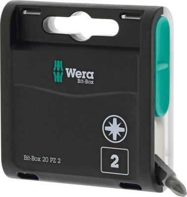 WERA Sada bitov PZ 2 x 25mm Bit-Box 20 PZ Wera