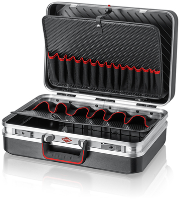 KNIPEX 00 21 20 LE Kufrík na náradie "Vision24" prázdny 370 mm
