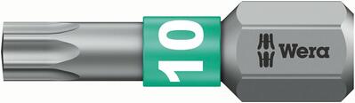 WERA Bit 1/4" torx T10 x 25mm 867/1 BTZ Torx Wera