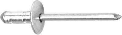 GOEBEL Viacúčelový slepý nit Alu / Oceľ Veľká hlava K12 - 4,0x10 mm Goebel