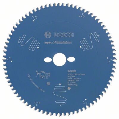 BOSCH 2608644113 - Pílový kotúc Expert for Aluminium 260 x 30 x 2,8 mm, 80