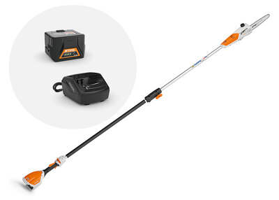 STIHL HTA 50.1 Akumulátorová vyvetvovacia píla set s AK 20 a AL 101 LA022000015