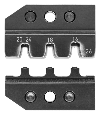 KNIPEX 97 49 26 Lisovacie čeluste Pre konektory Mini-Fit™ série od Molex LLC