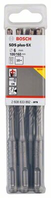 BOSCH Fúrókalapács SDS plus-5X 6 x 100 x 160 mm