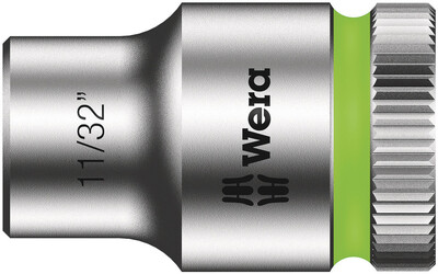 WERA 8790 HMB Nástrčná hlavice Zyklop, upínacia časť 3/8", 11/32" x 29 mm