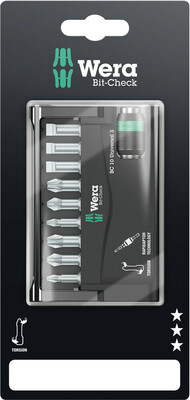 WERA Bit-Check 10 Universal 3 SB, 10-dielny