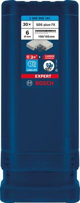 BOSCH Vrták betón 6 x 165 / 100mm 4-britý 7X SDS+ bal 30ks Bosch