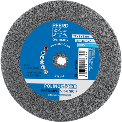 PFERD TOOLS Fleece vrstvené (netkané) náradie PNER-MW 7503-6 SiC F