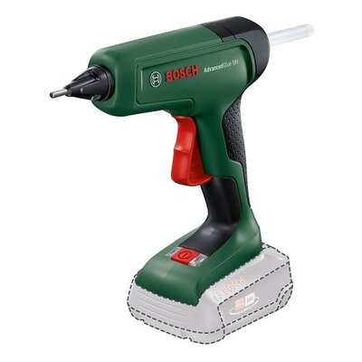 BOSCH AdvancedGlue 18V - 0603264800 - Akumulátorová tavná lepiaca pištoľ - bez akumulátoraa nabíjačky