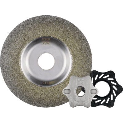 PFERD TOOLS dia.-CBN brúsenie. Elektrolyticky pokovené CC-GRIND SOLID-DIAMOND 115-22.23 D 852