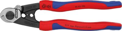 KNIPEX Nožnice káblové d7mm a drôtené laná d5mm / 9562190 Knipex