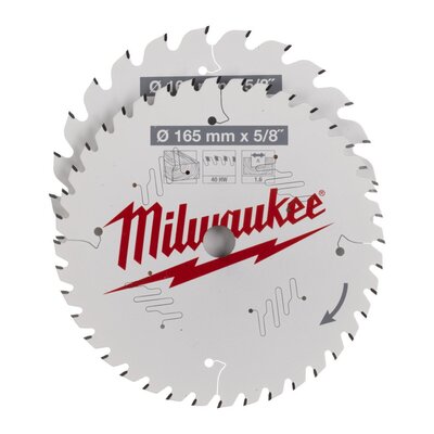 MILWAUKEE SET PÍLOVÝCH KOTÚČOV 165X30MM 24Z A 40Z (2KS) 4932479837