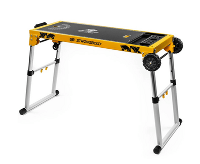 STRONGBOLD Multifunkční skládací stůl a plošina StrongBench B910