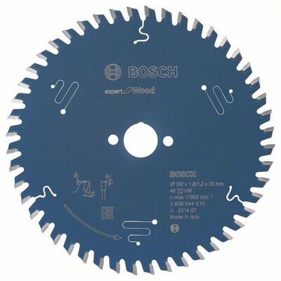 BOSCH 2608644015 - Pílový kotúc Expert for Wood 160 x 20 x 1,8 mm, 48