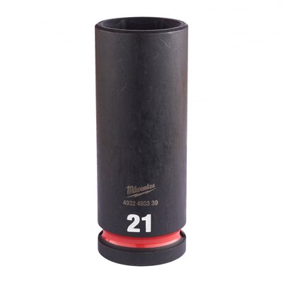 MILWAUKEE NÁSTRČNÝ KĽÚČ SHOCKWAVE 1/2" PREDĹŽENÝ HEX 21 MM 4932480339