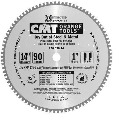 CMT Industrial Pílový kotúč na železo - D254x2,2 d30 Z60 HW
