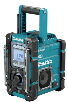 MAKITA DMR301 - Aku rádio s funkciou nabíjania akumulátorov - bez akumulátora a nabíjačky s el. adaptérom