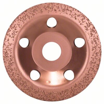 BOSCH Miskovitý brúsny kotúc so zrnom z tvrdého kovu 115 x 22,23 mm; jemný, šikmý