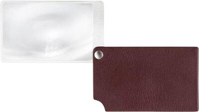 ESCHENBACH Lupa do peňaženky 2,5x červená visoPOCKET Eschenbach