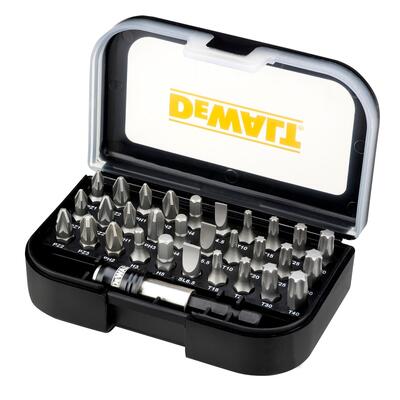 DeWALT BIT SET 31 WORKSHOP Pz/Ph/Torx/lapos/Hex és gyorscsatlakozók DT7944M