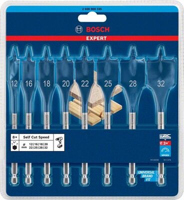 BOSCH Sada frézovacích vrtáku EXPERT Self Cut Speed - 2608900335