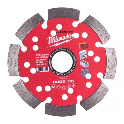 MILWAUKEE Rezný diamantový kotouc HUDD 115mm 4932399819
