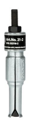 KUKKO 2-plášťový vnútorný vyťahovač 21-2 s rozšírením 14 mm - 19 mm, 27 mm hĺbka nasadenia